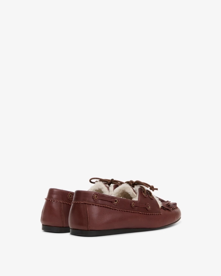 DARK BROWN/ECRU