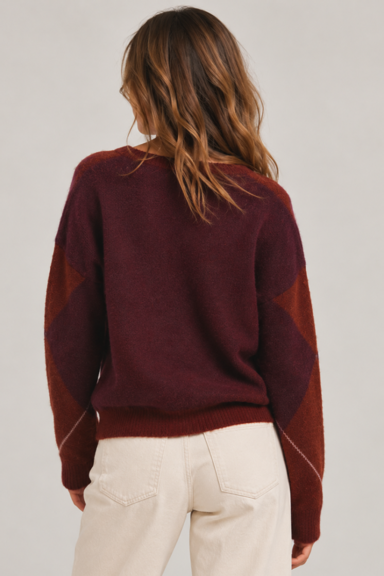  BURGUNDY/RUST